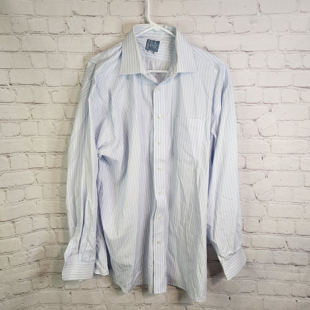 Men's Jos. A. Bank "Stays Cool" longsleeve button-down shirt, size Large